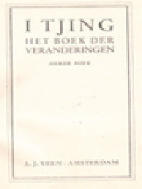 Image of I Tjing: Het Boek Der Veranderingen (Boek: III)