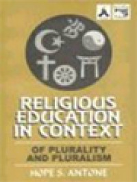 Religious Education In Context Of Plurality And Pluralism