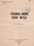 Peranan Awam Dalam Gereja