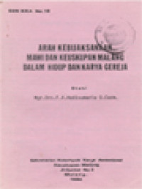 Image of Arah Kebijaksanaan MAWI Dan Keuskupan Malang Dalam Hidup Dan Karya Gereja