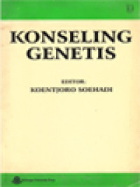 Konseling Genetis / Koentjoro Soehadi (Editor)