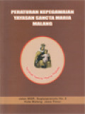 Peraturan Kepegawaian Yayasan Sancta Maria Malang