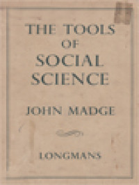 The Tools Of Social Science