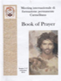 Image of Book Of Prayer: Meeting Internazionale Di Formazione Permanente Carmelitana