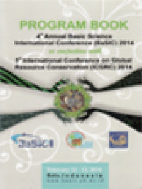 Image of Program Book: 4th Annual Basic Science International Conference (BaSIC) 2014 In Conjuction With 5th International Conference On Global Resource Conversation (ICGRC) 2014