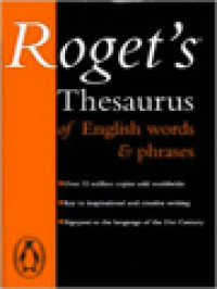 Roget's Thesaurus Of English Words & Phrases