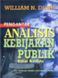 Pengantar Analisis Kebijakan Publik