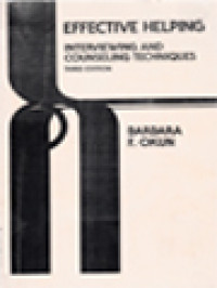 Image of Effective Helping: Interviewing And Counseling Techniques