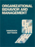 Organizational Behavior And Management