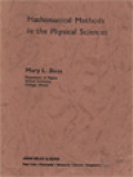 Mathematical Methods In The Physical Sciences