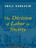 The Division Of Labor In Society