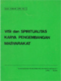 Visi Dan Spiritualitas Karya Pengembangan Masyarakat