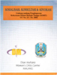 Sosialisasi, Konsultasi & Advokasi: Undang-Undang Penghapusan Kekerasan Dalam Rumah Tangga (KDRT) UU No. 23 / Th.2004