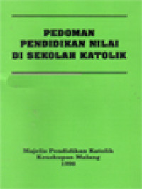 Image of Pedoman Pendidikan Nilai Di Sekolah Katolik