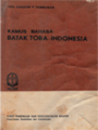 Image of Kamus Bahasa Batak Toba - Indonesia