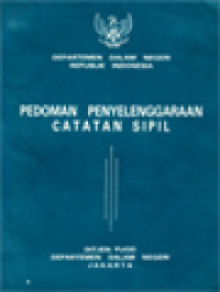 Image of Pedoman Penyelenggaraan Catatan Sipil