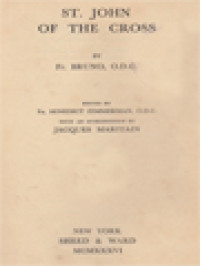 Image of St. John Of The Cross