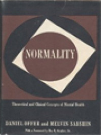 Normality: Theoretical And Clinical Concepts Of Mental Health