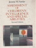 Assessment Of Children's Intelligence And Special Abilities