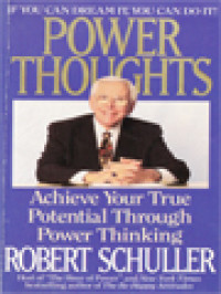 Image of Power Thoughts: Achieve Your True Potential Through Power Thinking