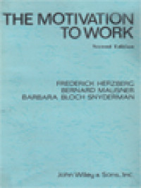Image of The Motivation To Work