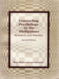 Counseling Psychology In The Philippines: Research And Practice