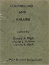 Counseling And Values / Charles J. Pulvino, Donald A. Biggs, Carlton E. Beck (Edited)