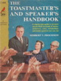 The Toastmaster's And Speaker's Handbook