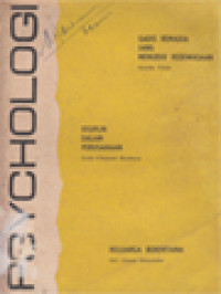 Image of Psychologi: Gadis Remadja Jang Menudju Kedewasaan, Disiplin Dalam Perusahaan, Keluarga Berentjana