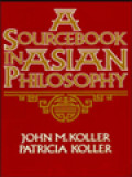 A Sourcebook In Asian Philosophy