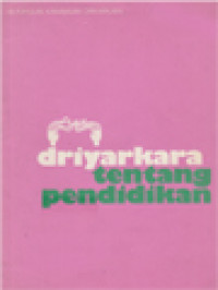 Driyarkara Tentang Pendidikan