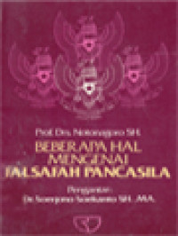 Beberapa Hal Mengenai Falsafah Pancasila