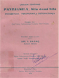 Image of Uraian Tentang Pantjasila, Sila Demi Sila: Pengertian, Perumusan & Sistematiknja