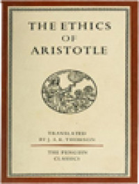 The Ethics of Aristotle