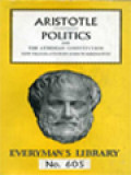 Aristotle's Politics And Athenian Constitution