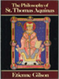 The Philosophy Of St. Thomas Aquinas