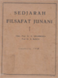 Sedjarah Filsafat Junani I