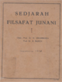 Sedjarah Filsafat Junani I