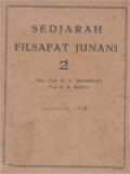 Sedjarah Filsafat Junani II