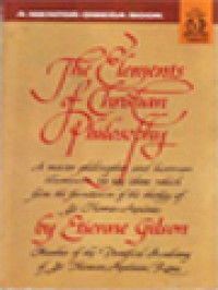 Image of Elements Of Christian Philosophy