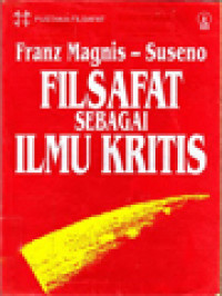 Filsafat Sebagai Ilmu Kritis