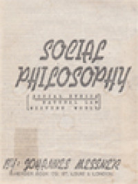 Social Philosophy