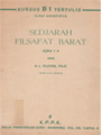 Sedjarah Filsafat Barat 1 A