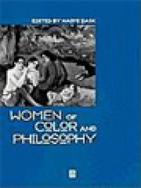 Women Of Color And Philosophy / Naomi Zack (Edited)