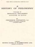 A History Of Philosophy II: Mediaeval Philosophy Augustine To Scotus