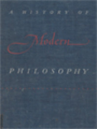 A History Of Modern Philosophy