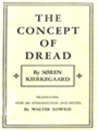 The Concept Of Dread