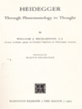 Heidegger: Through Phenomenology To Thought