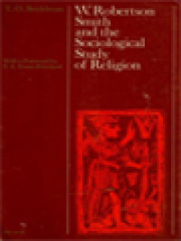 W. Robertson Smith And The Sociological Study Of Religion