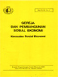 Gereja Dan Pembangunan Sosial Ekonomi: Kerasulan Sosial Ekonomi